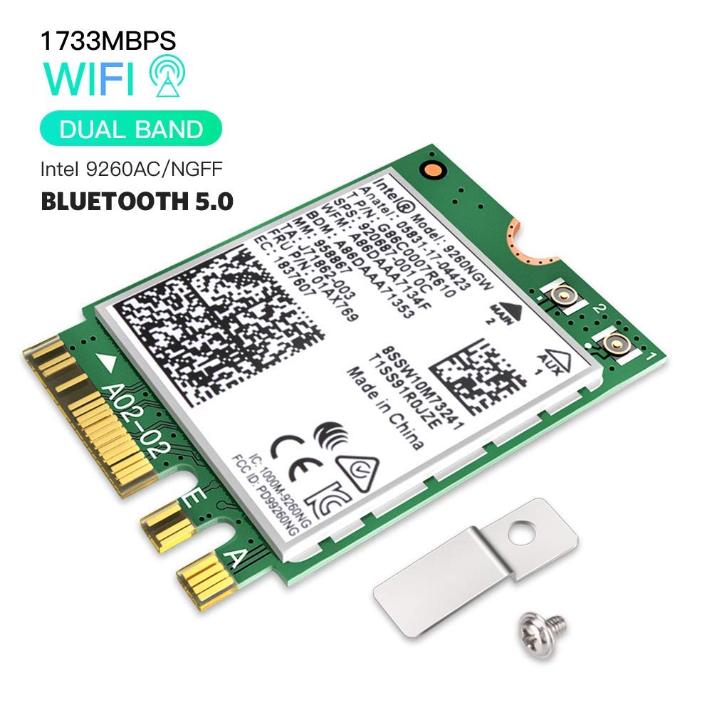 Scheda di Rete Wireless di Gioco, per Banda Killer Wireless-AC 1535 (2