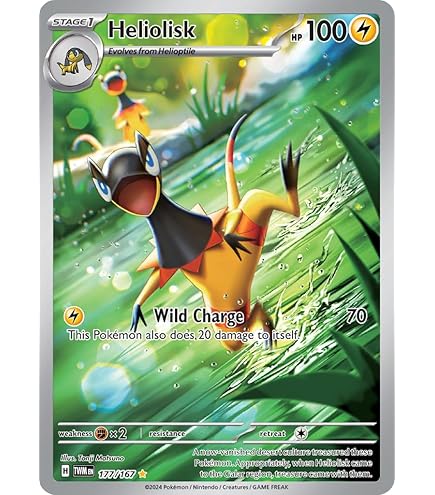 Pokemon - Blitzle 195/182 - Paradox Rift - Illustration Rare