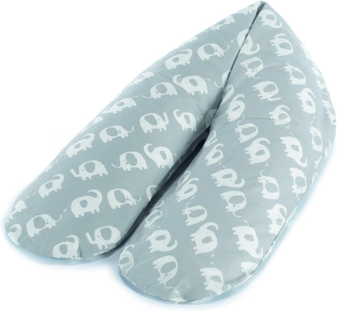 The Theraline Comfort Nursing Pillow Filled with Fine Sandy Micro Beads Including Outer Cover 180 cm