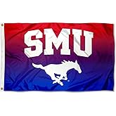 Southern Methodist Mustangs Two Tone Gradient Flag