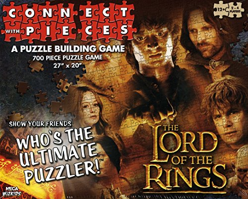 Connect with Pieces - Puzzle Building Game - The Lord Of The Rings - 700 Pc
