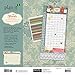 Wells Street by LANG - “Florals”, 2018 Plan-It Wall Calendar, Artwork by Suzanne Nicoll - 17 Month (Aug. 2017 - Dec. 2018) - Pocket, Tab, Whiteboard - Open 12