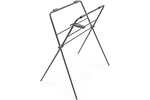 Stokke Flexi Bath Stand, Grey - Not Compatible with Flexi Bath X-Large - Best for Newborns Up to 21 lbs