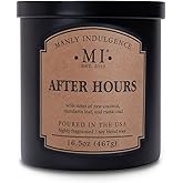 Manly Indulgence After Hours Scented Candles for Men, 2 Wick, 16.5 oz, Premium Soy Blend Wax, 60H Burn, Candles for Home Scented - Made in The USA