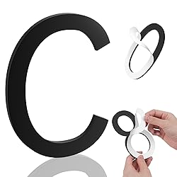 5 Inch Self-Adhesive House Numbers - Acrylic Modern