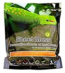Galapagos (05248) Sheets of Real Moss, 8-Quart, Natural