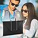 Dot&Dot Packing Folder for Travel - 15 inch Garment Sleeves 2 piece Set Black