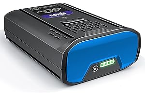 eJiasu Replacement for Kobalt 40V Battery: 6.0Ah Lithium ion Replace for 40 Volt Max Batteries KB-540-06 KB440-06‎ KB240-06 KB2540C-06 KB640-03 Cordless Power Tool Battery (Blue)