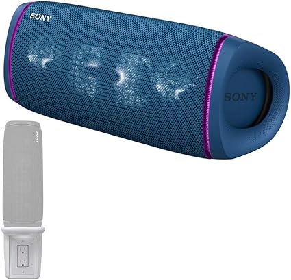 sony bluetooth speaker blue