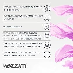 Mezzati Brushed Microfiber Bed Sheet Set - Ultra