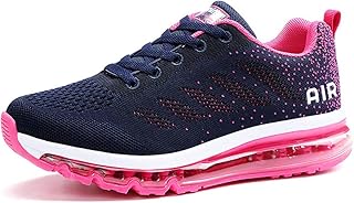 Herren Damen Sportschuhe Laufschuhe mit Luftpolster Turnschuhe Profilsohle Sneakers Leichte Schuhe