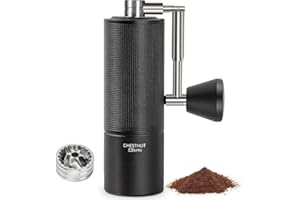 TIMEMORE C3S Pro Manual Coffee Grinder with Stainless Steel Conical Burr, All-Metal Body, Adjustable Setting for Espresso/Pou