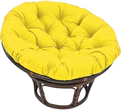 GJHYJK Cojín papasan Presidente, Color sólido Cojines Asiento Grueso