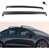 Roof Rack Cross Bars for Tesla Model Y 2020-2026 Lockable Roof Cross Bars | 220lbs, Anti-Theft Lock, Noiseless, Aluminum Alloy, Easy Installation