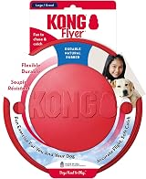 KONG Flyer Durable Dog Toy Outdoor Rubber Flying Disc Medium Large Dogs view 10