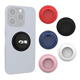 [5 Pack] Princess Cruise Medallion Holders for iPhone, Android, and All Devices - Stickers Cell Phone Holder Accessories for Carnival Ocean Medallion (Black/White/Blue/Red/Pink)