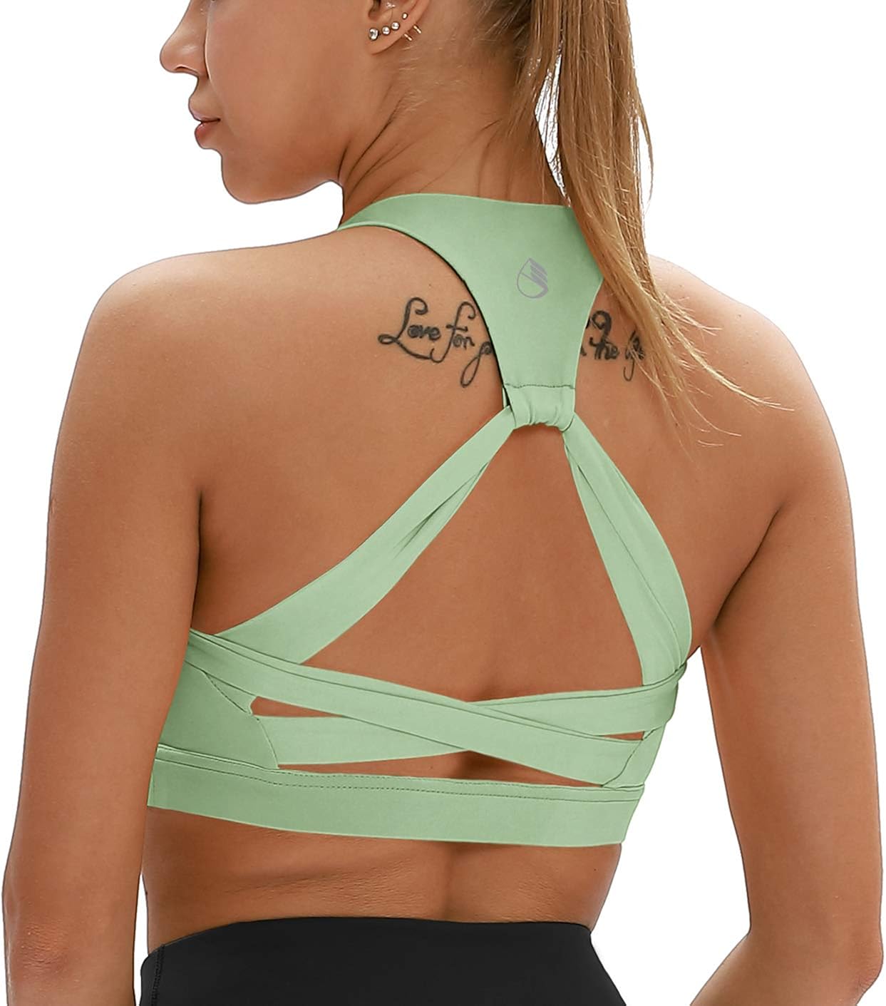 icyzone Workout Sports Bras for Women - Fitness Athletic Exercise Running Bra, Activewear Yoga Tops at  Women’s Clothing store