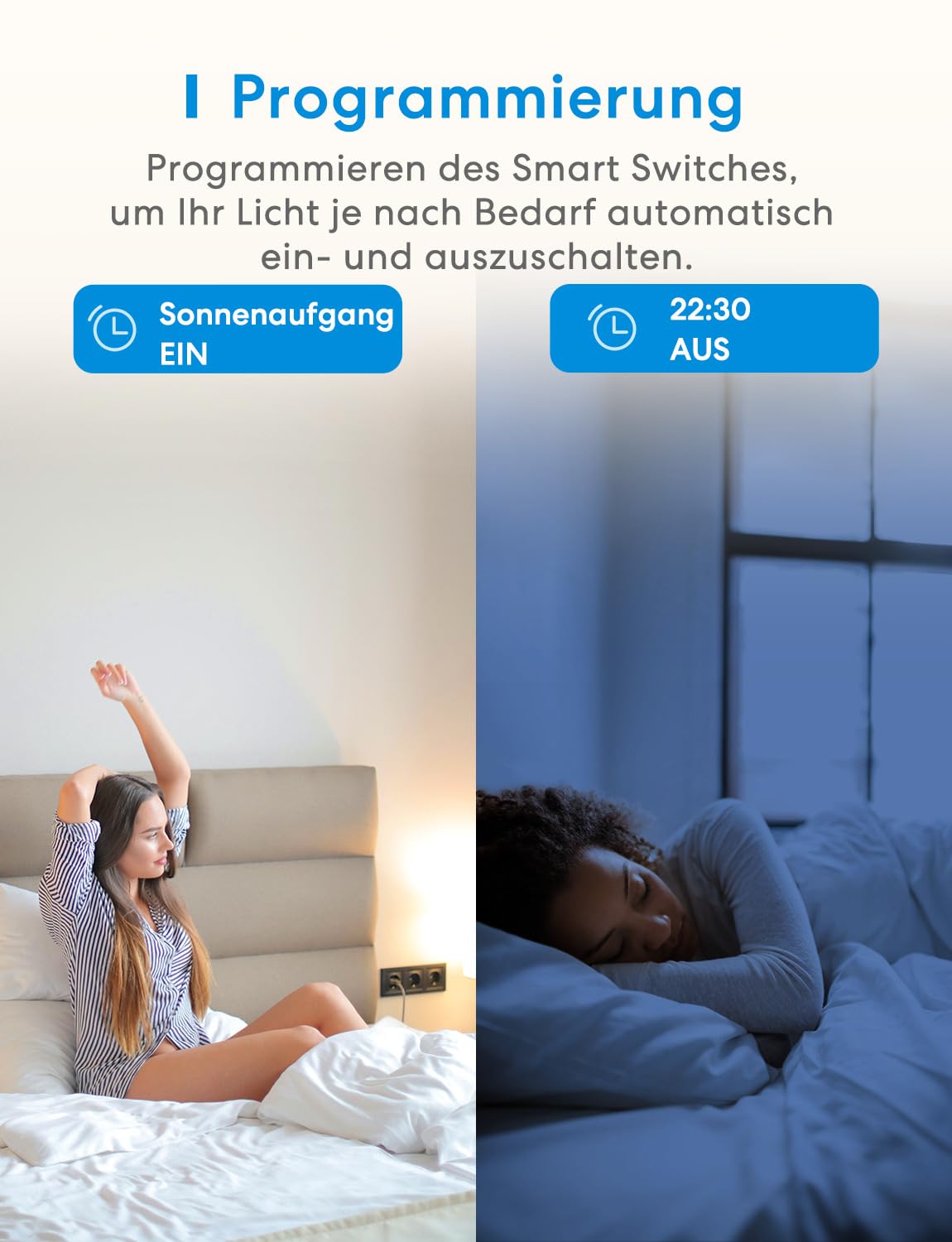 Meross MSS815 - Matter WLAN Schalter Unterputz | 10A & 1 Kanal | Neutral Erforderlich | Lichtsteuerung, Energieverbrauch & Zeitschaltuhr | Kompatibel mit HomeKit, Alexa, Google Home und Home Assistant 9