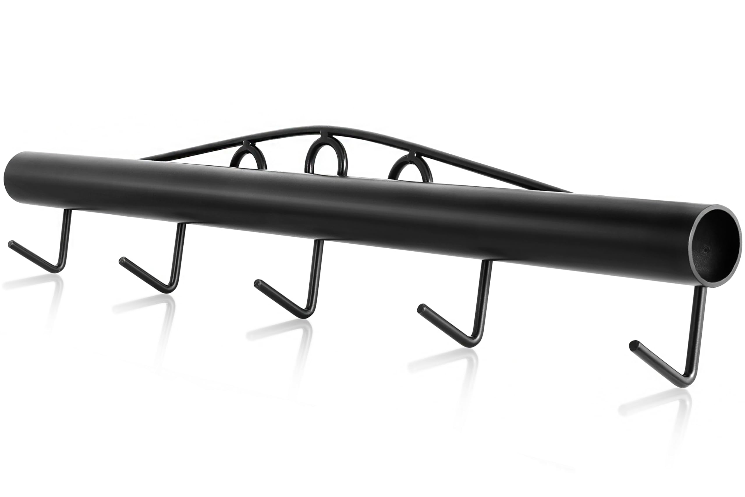 Photo 1 of Plakia Livestock Fence Stretcher,Chain Link Fabric Stretcher Bar Puller, 5-Hook Bar, 2 Extra Chain Link for Stability, New Upgraded Fence Stretcher Tool, Black