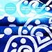 Indian Mandala Microfiber Large Round Beach Blanket with Tassels Ultra Soft Super Water Absorbent Multi-Purpose Towel 59 inch Across (NO.10)