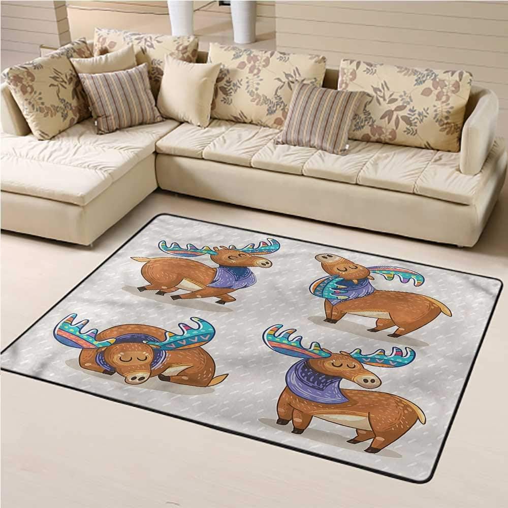 moose rug for nursery