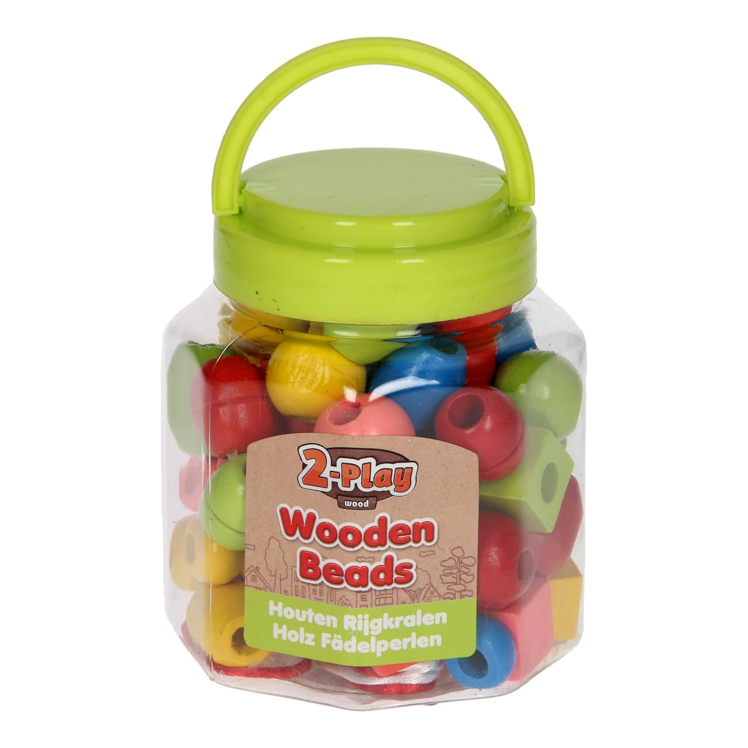 Speel Goed 610069 Beads 72 Pieces Plant in Pot