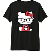 Hello Kitty Nerd Glasses Premium Tri-Blend T-Shirt
