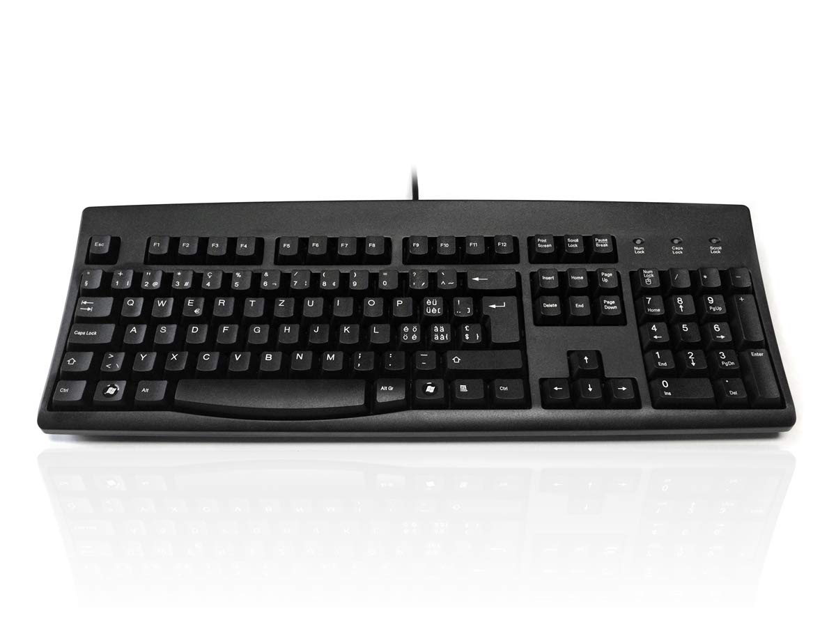 Accuratus 260 SWISS - USB Full Size Professional Keyboard with Full Height Keys