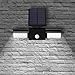 USB Solar Lights 200Lumens Max, Hallomall 360°Outdoor Solar Motion Lights Spotlights,Waterproof Dual Head Solar Garden Lawn Yard Pool Landscape Wall/In-ground Lights (2, white)