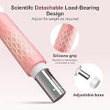 Flintronic Dual-Purpose Skipping Rope with Counter Pink White view 4
