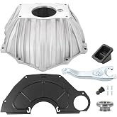 Tektall 621 Bell Housing Kit Clutch Fork Bearing for Chevy SBC BBC | w/ 11" clutch fork, throwout bearing &amp; cover for Chevy Chevelle Malibu Monte Carlo Corvette Camaro 1959-88