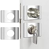 LEIFIDE 2 Pcs Door Reinforcement Plate Door Lock