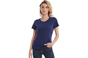 MERINNOVATION Women's Merino Wool T-Shirt Short Sleeve Athletic Tee Wicking Base Layer