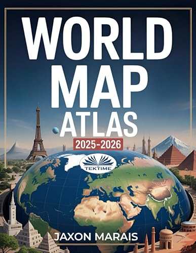 World Map Atlas 2025 2026 Easy To Read Large Scale Maps Of Every UL500 