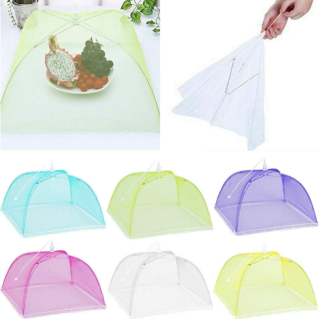 Food Covers,Mesh Screen,Umbrella Tent for Keeping Food Fresh Away from House Flies.