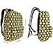Zicac Kids' Cool Smiling Face Pattern Backpack Student Canvas Emoji Backpack Cute Bags (Black)