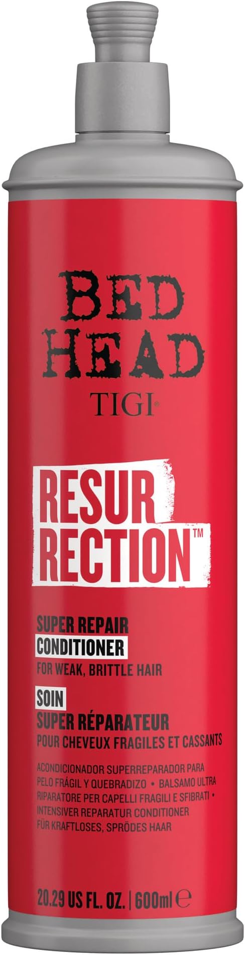 Bed Head by TIGI Resurrection Repair Conditioner for Damaged Hair 600ml