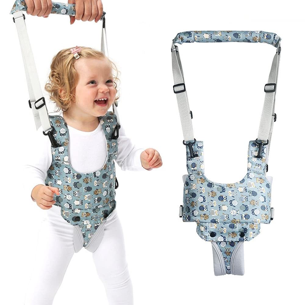 Baby Walking Harness,Hand-Held Baby Walker Assistant Adjustable Baby Walker Toddlers Breathable Baby Walking Belt Reins for Toddler Infant 8-24 Months