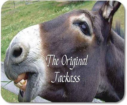 Amazon Co Jp Liminglove ジャック ジャッカス ファニー ロバ ミュール 農場 動物 お尻 ゲーム用マウスパッド ノンスリップ 防塵 面白い クリエイティブ マウスパッド パソコン 周辺機器