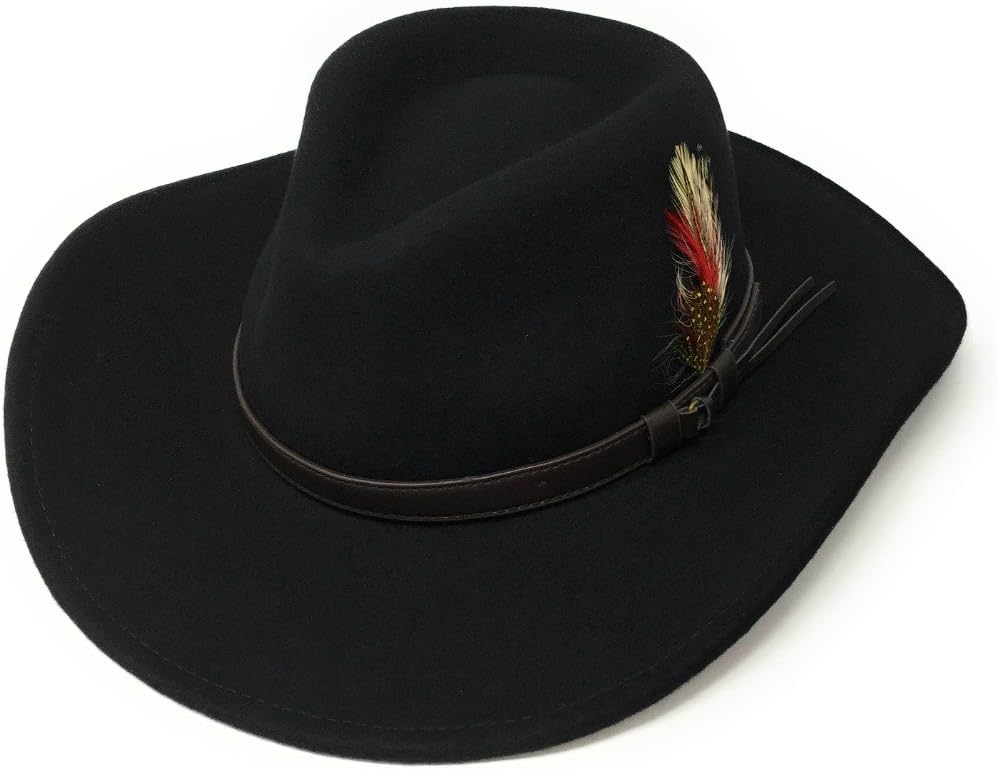 Cotswold Country Hats Crushable Safari Fedora Hat. Wide Brim. Choice of Colours and Sizes. Small, Medium, Large, XL
