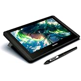 Bisofice Drawing Tablet with Screen, Graphics Tablet with Battery-Free Stylus, 11.6 inch Full-Laminated Graphic Drawing Monitor for Design, Digital Art, Illustration, Photo Editing, Support Win &amp; Mac