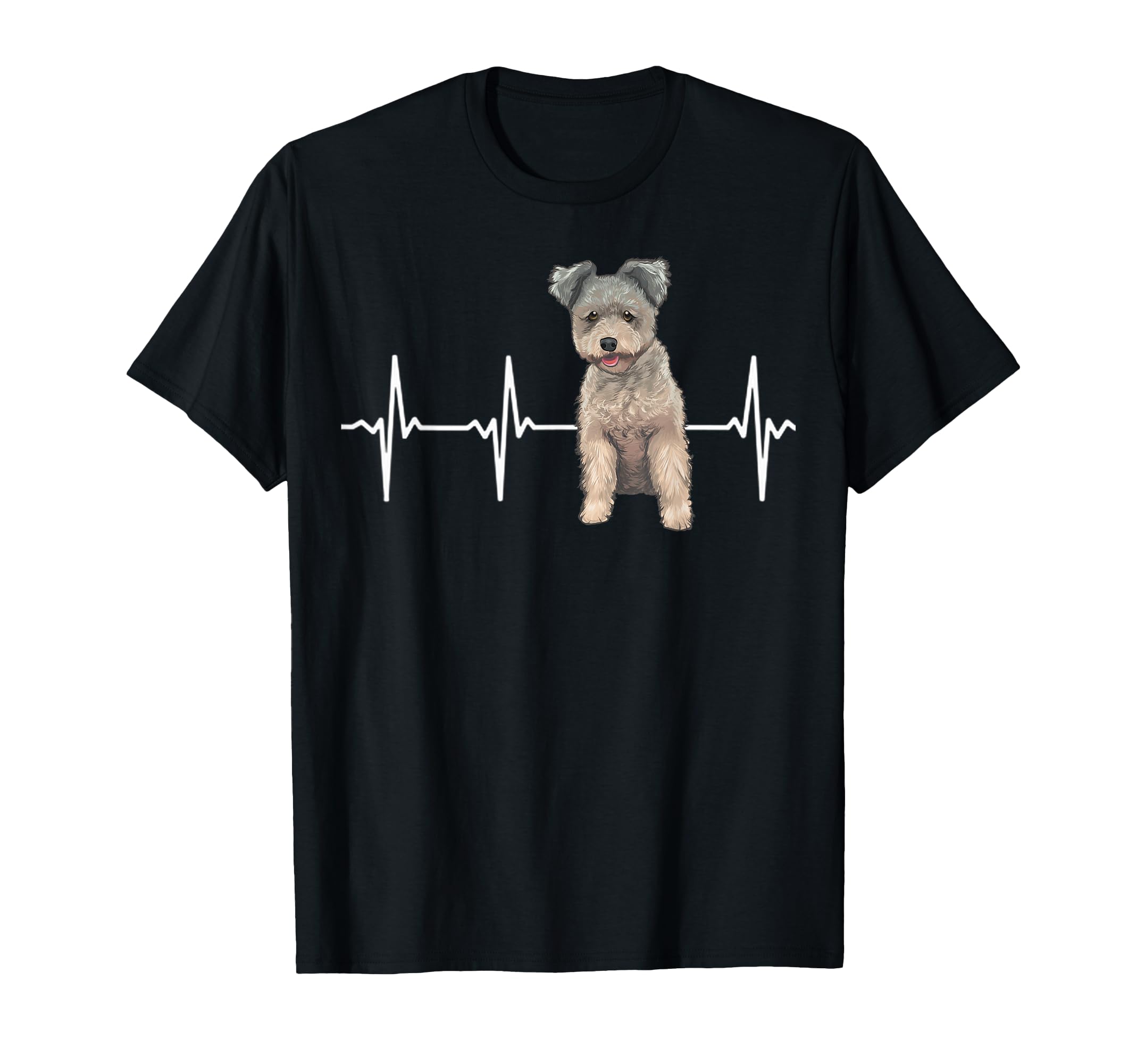 Pumi Heartbeat Dog Lover T-Shirt