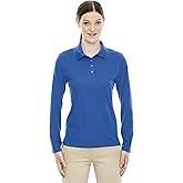Ladies' Pinnacle Performance Long-Sleeve Piqué Polo L TRUE ROYAL