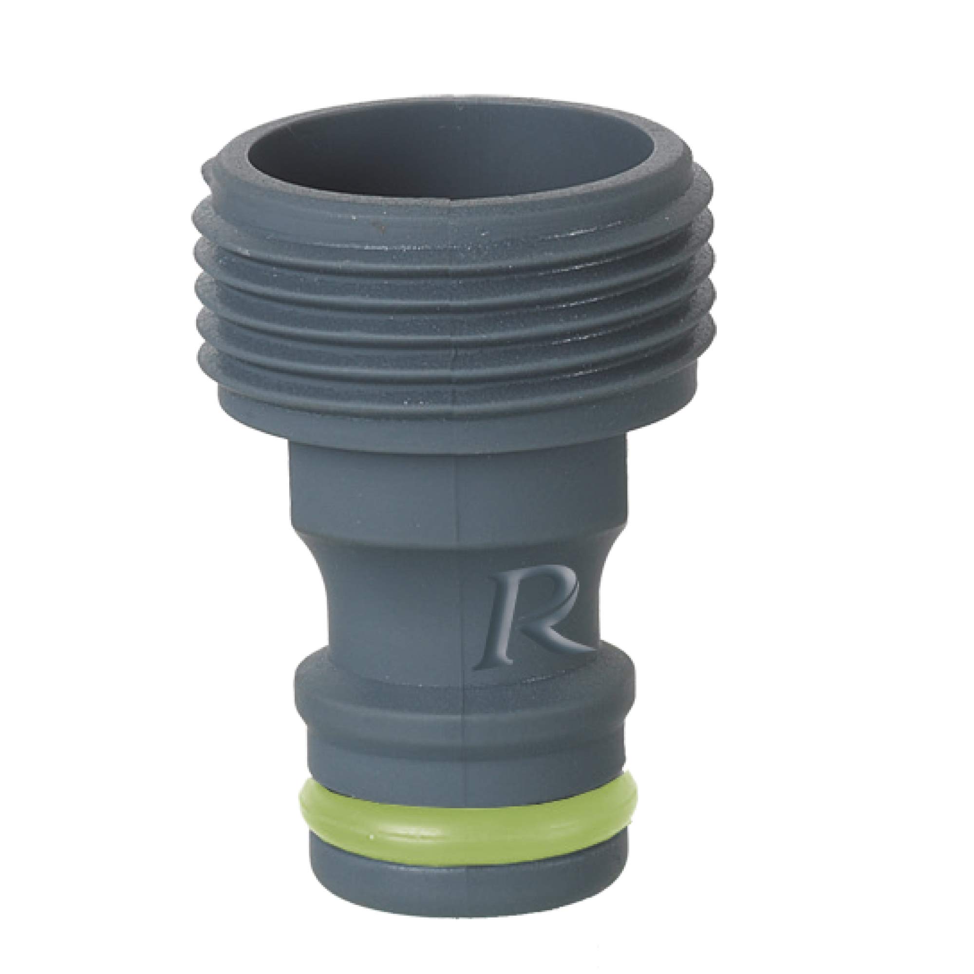 Ribimex Pra/RV.9203 Threaded sprinkler socket Male 20x27 mm, Grey, 40x25x25 cm