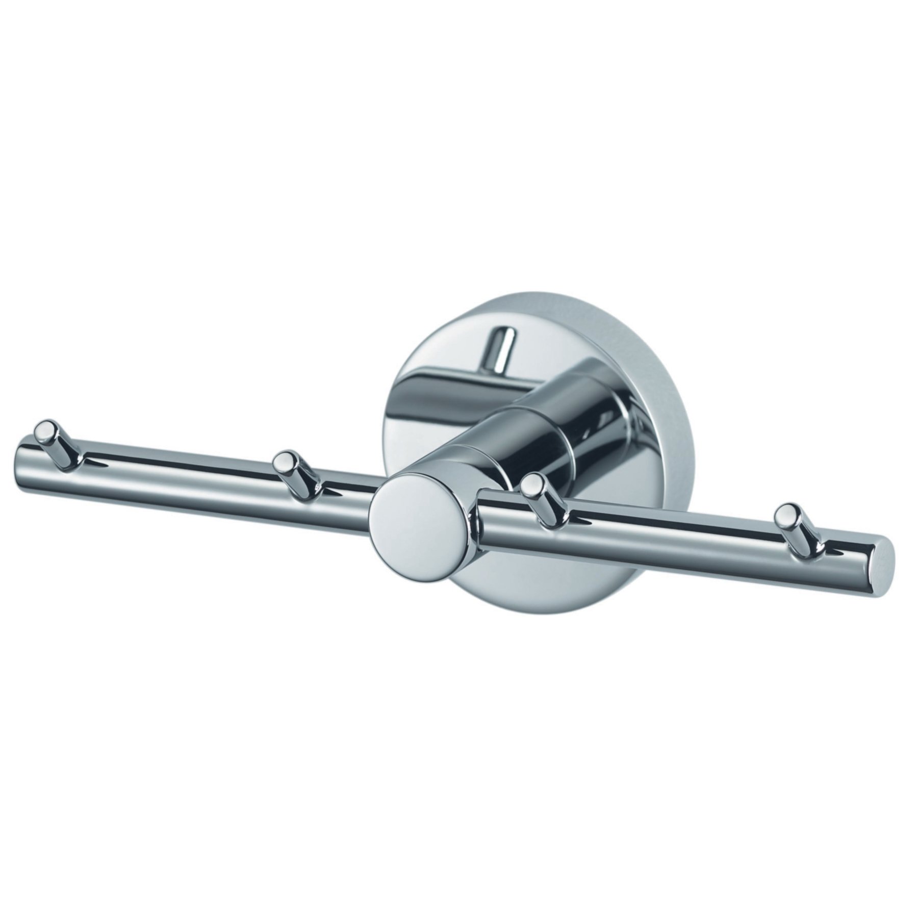 Haceka "Kosmos Chrome Hook Rail, Silver