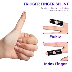 Bozenu 2 PCS Small Finger Splint, Adjustable