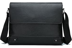 JINGTIANCD 13 IN Messenger & Shoulder Bags for Mens Crossbody Handbags Man Purse Waterproof for Office Business