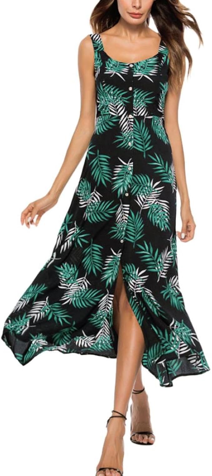 Damen Sommerkleid Grün Damen Sommerkleid Grün