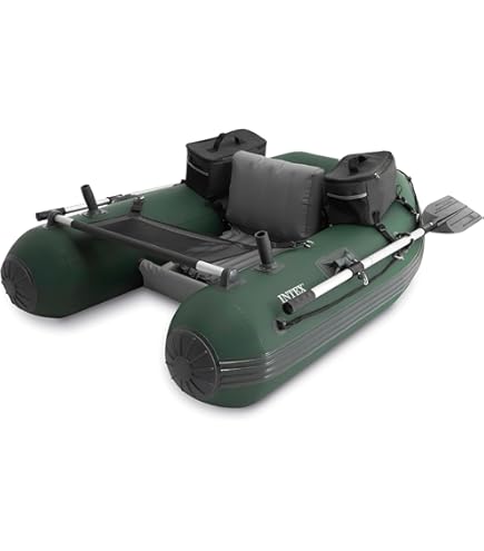 OUTCAST Super Fat Cat Long-Distance Fishing Leakproof U-Shape Float Tube, Colors - View #8