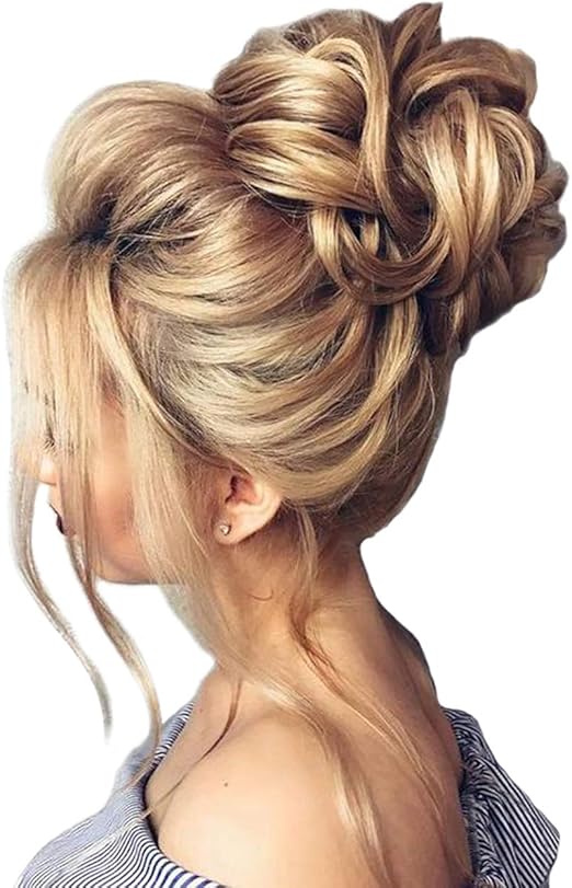 Amazon Com Scrunchy Scrunchie Updo Hairpiece Messy Hair Bun